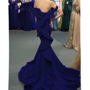 ELEGANT MERMAID DRESS. MNM couture dress.